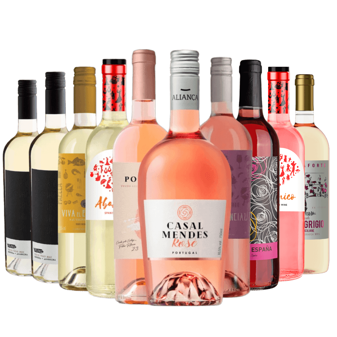 Kit 10 Vinhos Refrescantes